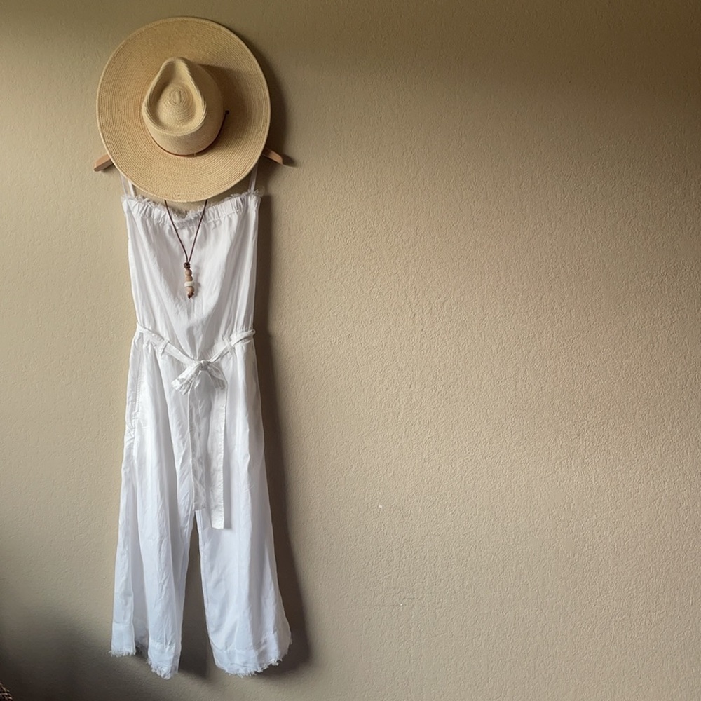 Cloth & Stone White Jumpsuit
